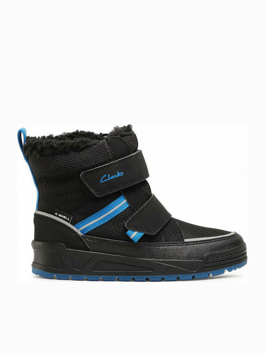 Jumper Jump Ghete de Zăpadă Copii cu Velcro Negre