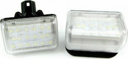 Einparts License Plate Lights Led 12V for Mazda CX-7 2pcs Einparts License Plate Lights Led 12V for Mazda CX-7 2pcs