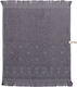 Nef-Nef Homeware Novelty Ποτηρόπανο από 100% Βαμβάκι Grey 50x50cm