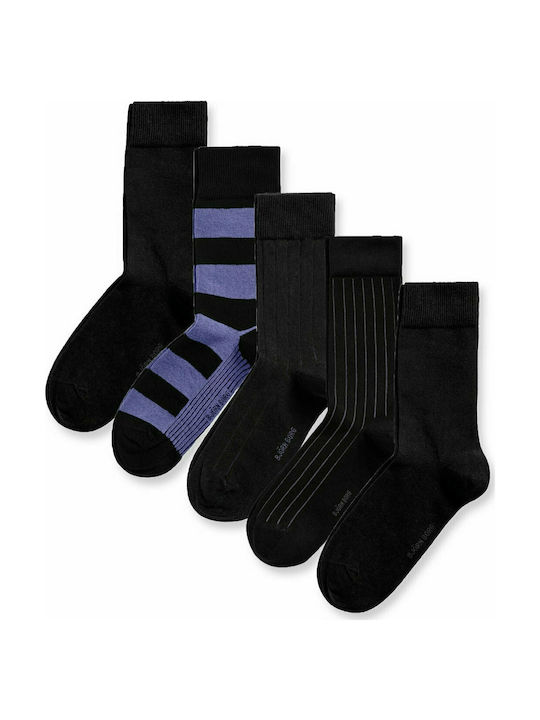 Björn Borg Ανδρικές Κάλτσες Με Σχέδια Πολύχρωμες 5Pack