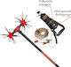 MINOS SIK Power Brushless Olive Harvester Generator / Battery Type Sea Urchin with Rod 2.30m and Weight 2.5kg