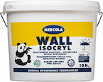 Mercola Isocryl Wall Elastomer Acrylic Insulating Sealing Polyurethane 10lt White