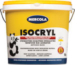 Mercola Isocryl Elastomer Acrilyc Insulating Sealing Polyurethane 10lt Red