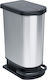Delta Cleaning Plastic Waste Bin 50lt Inox