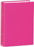 Skag Clipboard with 2 Rings for Paper A4 Pink 1pcs