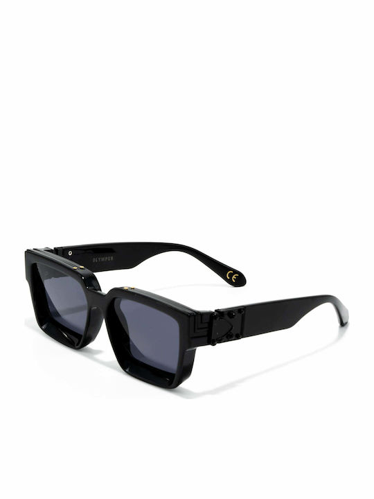 Olympus Sunglasses Cerberus Small Γυαλιά Ηλίου Μαύρα με Κοκκάλινο Σκελετό Olympus Sunglasses Cerberus Small Γυαλιά Ηλίου Μαύρα με Κοκκάλινο Σκελετό