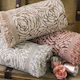 Borea Roses Ριχτάρι Τριθέσιου Καναπέ Chenille 180x300εκ. Ροζέ
