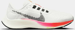 Nike Air Zoom Pegasus 38 Γυναικεία Αθλητικά Παπούτσια Running Λευκά