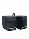 vidaXL 93251 Gepäckträgertasche Doppelter Schwarz