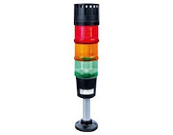 Auersignal Alarm System Beacon with Multicolour LED 24V