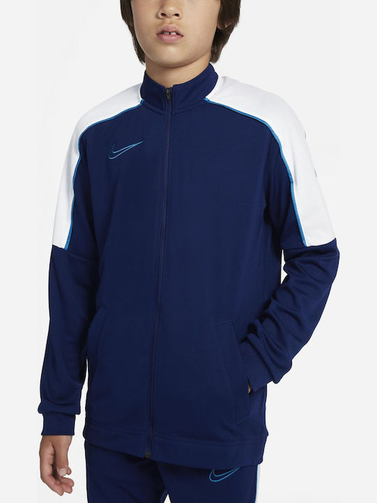 Nike Αθλητική Παιδική Ζακέτα για Αγόρι Μπλε Dri-FIT Academy
