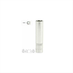 Yato Socket Hex Long with Square Drive 1/4" Diameter 13mm