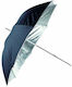 Linkstar PUR-102SB 120cm Umbrelă pentru Studio Argintiu/Negru