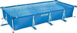 Intex Above Ground Pool PVC with Metallic Frame 450x220x84cm