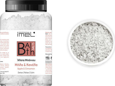 Imel Bath Salt with Cystals with Fragrance Apple & Cinnamon 1000gr