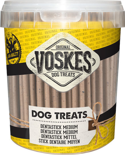 Voskes Voeders Dentalsticks Medium Chicken Dental Dog Treats for Medium Breeds 600gr 24pcs