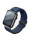 Uniq Aspen Braided Λουράκι Υφασμάτινο Oxford Blue (Apple Watch 44/45/46mm/Ultra 49mm)