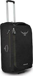 Osprey Daylite Wheeled Duffel Valiză de Călătorie Medie Textilă Neagră cu 2 roți Înălțime 71cm