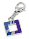 Swatch Charm Γεωμετρικό Μωβ
