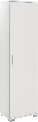 Pakketo Chad1 Floor Bathroom Column Cabinet L45xD32xH169cm White