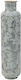 Inart Decorative Vase Gray 23x23x87cm