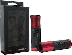 Xinli Motorcycle Grips XL-282 in Red Colour