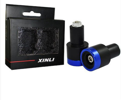 Xinli Motorcycle Handlebar Counterweights XL-323 in Blue Colour