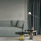Greenwich Polo Club 2767 Sofa Throw 2 Seater Chenille 180x250cm Black Mint