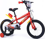 Cars Lightning McQueen 14" Kinder Fahrrad BMX Rot