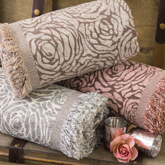 Borea Двуместен диван с хвърчащи листа Roses 180x250см. Спагети