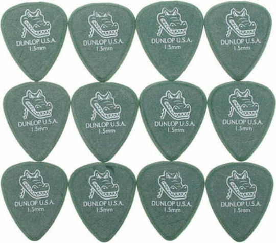 Dunlop Guitar Picks Gator Grip Pick Thickness 1.50mm Set 12pcs