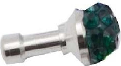 Diamond 3.5mm Jack Decoration Green