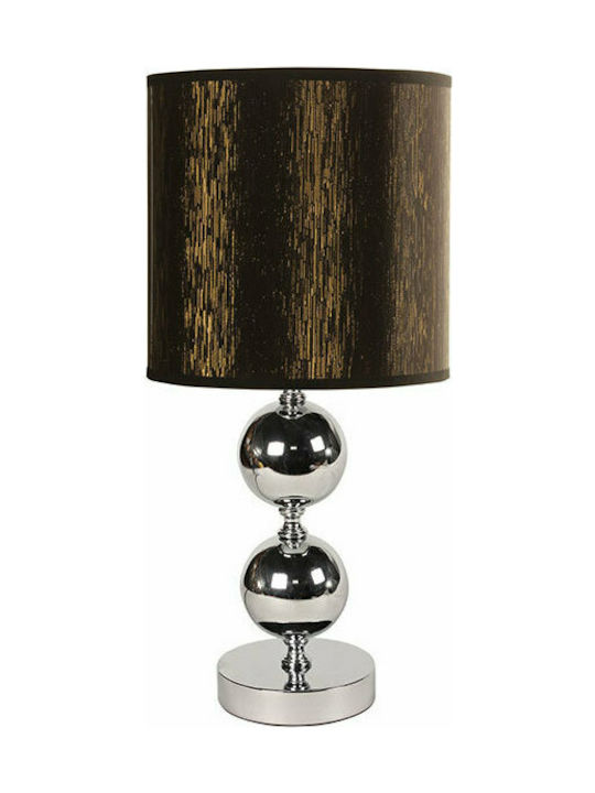 Keskor Modern Table Lamp E27 Black/Silver 3067-05