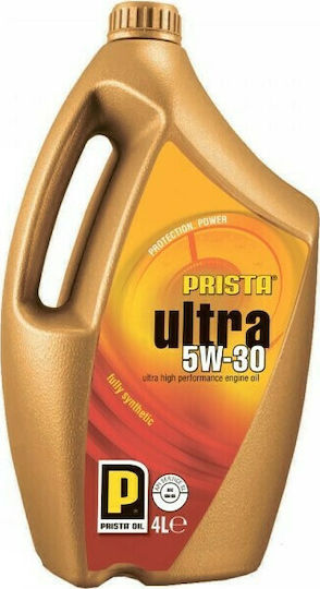 Prista Ultra Λάδι Αυτοκινήτου 5W-30 4lt
