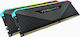 Corsair Vengeance RGB RT 32GB DDR4 RAM mit 2 Modulen (2x16GB) und Geschwindigkeit 4600 für Schreibtisch