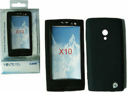 Volte-Tel Back Cover Μαύρη (Nokia X10)