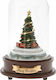 Christmas Illuminated Decorative Jar 12x13x25cm