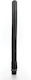 All Black Silicone Anal Douche Regular Analdusche Black 27cm