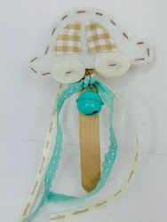 Christening Favor with Toy Αυτοκινητάκι made of Fabric