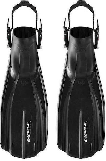 Mares Βατραχοπέδιλα Κατάδυσης Avanti X3 Black