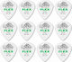 Dunlop Picks Guitar Tortex Flex Jazz III XL Pick Thickness 0.88mm Set 12pcs