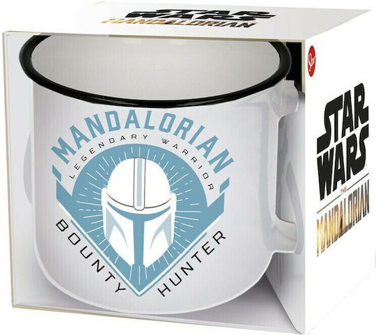 Stor Star Wars - The Mandalorian Κούπα Κεραμική Λευκή 400ml