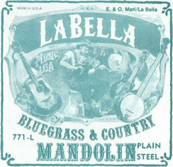 La Bella Single Silver Plated String for Mandolin 774L Sol