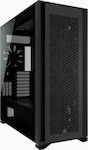 Corsair 7000D Airflow Gaming Full Tower Κουτί Υπολογιστή με Πλαϊνό Παράθυρο Μαύρο
