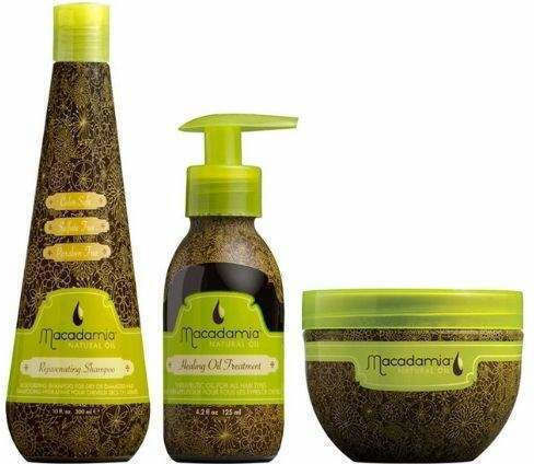Macadamia Intense Repair Complete Σετ Θεραπείας Μαλλιών για Βαμμένα Μαλλιά με Σαμπουάν, Μάσκα και Λάδι 3τμχ