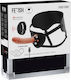 Fetish Submissive Cyber Strap Harness With Dildo Remote Control Watchme Technology M Арсенал с Единично Дилдо в Телесен цвят