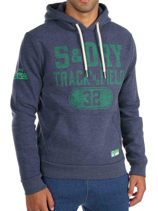 Superdry Men's Sweatshirt with Hood and Pockets...
