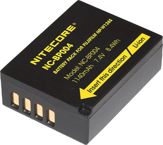 NiteCore Kamera Batterie NC-BP004 9060100880 Lithium-Ionen (Li-Ion) Kompatibel mit Fujifilm