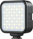 Godox LED6Bi Video Light 3200-6500K 6W με Φωτεινότητα LUX 360 Lux