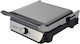 Blaupunkt GRS701 Tabletop Electric Grill Ribbed Plate 2000W with Lid and Adjustable Thermostat 34cmx23cmcm